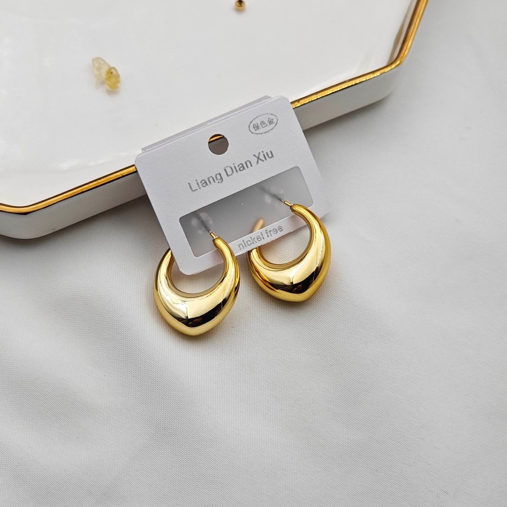 Gold Hoop Earrings